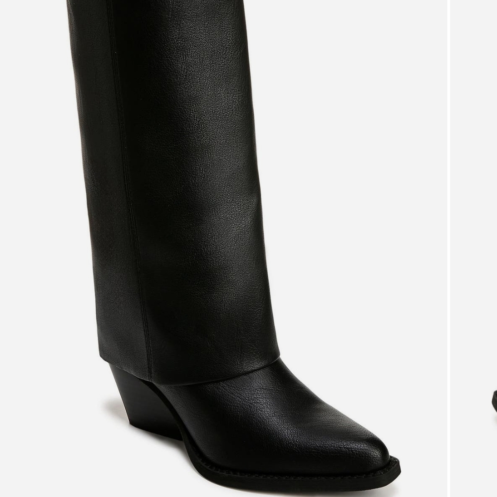 Zodiac Black Heeled Boots
